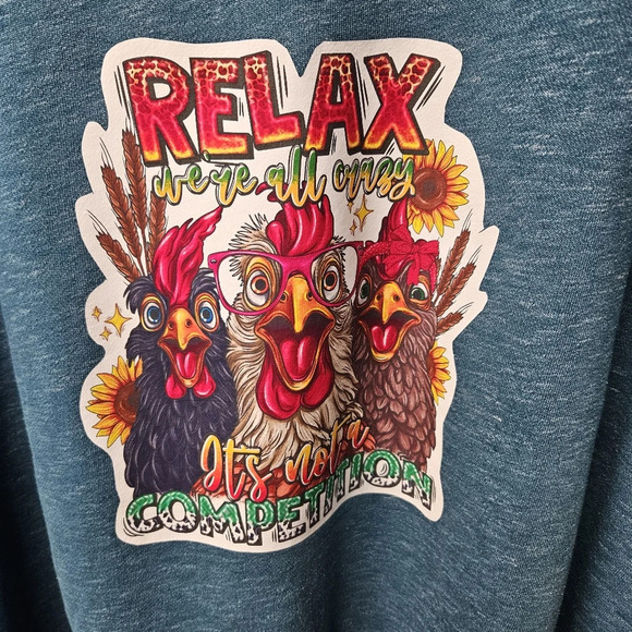 Custom decal sweatshirt size 2x - Picture 3 of 4